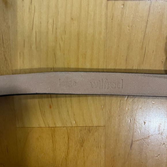 Wilfred belt.    Size large but made very small.  Genuine leather. - Picture 2 of 2